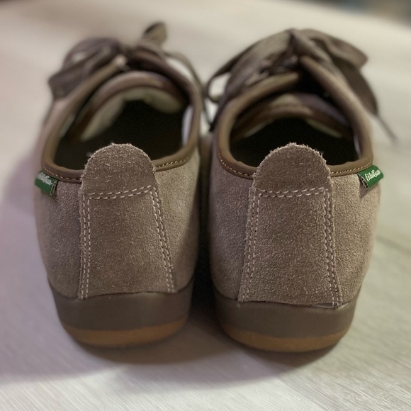 Eddie Bauer Women’s Leather Lace Up Sneakers Henderson Pine Suede Brown Size 10 - Picture 7 of 10